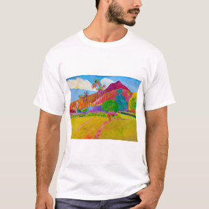 Tahitian Landscape, Gauguin T-Shirt