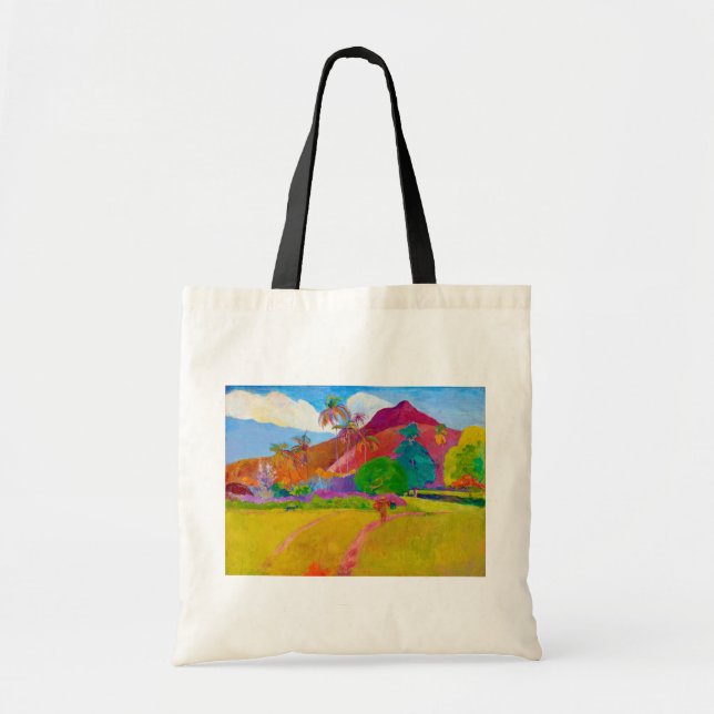 Tahitian Landscape, Gauguin Tote Bag (Front)