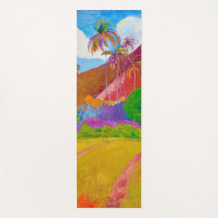 Tahitian Landscape, Gauguin Yoga Mat