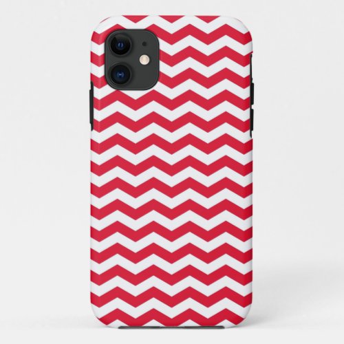 Tahitian Orchid Wave Chevron iPhone 11 Case