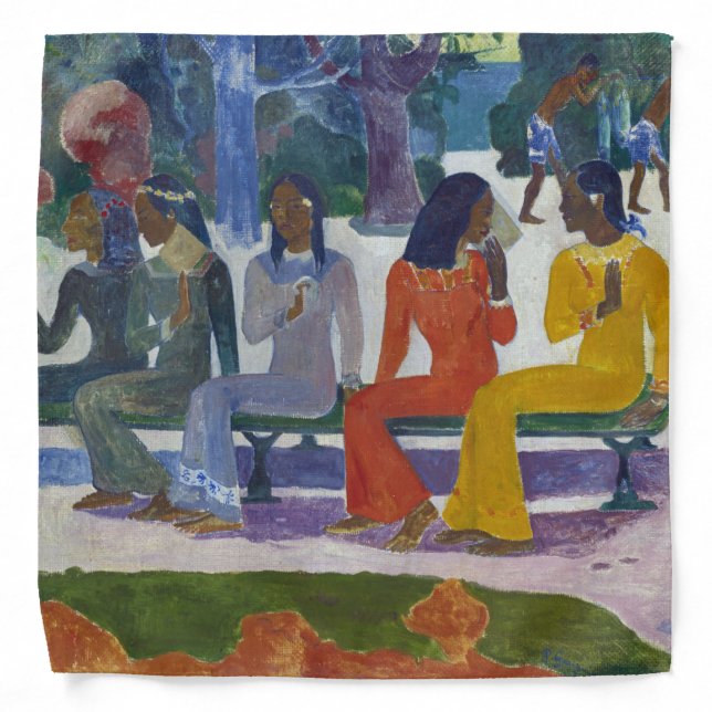 Tahitian Women, Gauguin Bandana (Front)