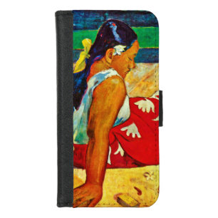Tahitian Women, Gauguin iPhone 8/7 Wallet Case