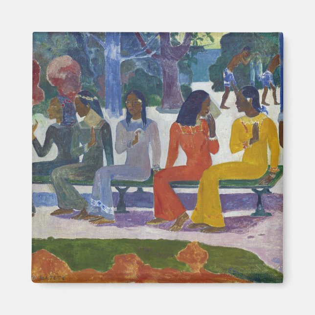 Tahitian Women, Gauguin Magnet (Front)