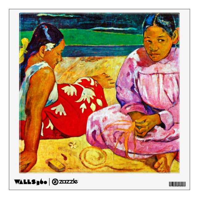 Tahitian Women, Gauguin Wall Decal (Front)