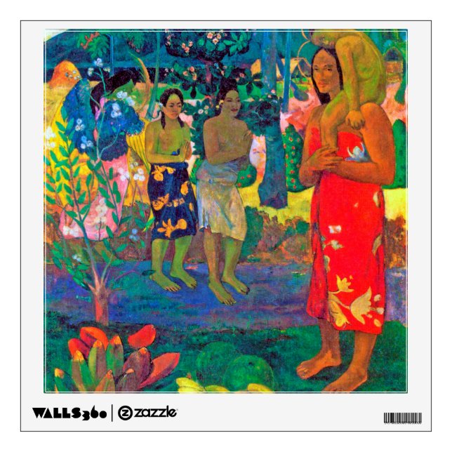Tahitian Women, Gauguin Wall Decal (Front)