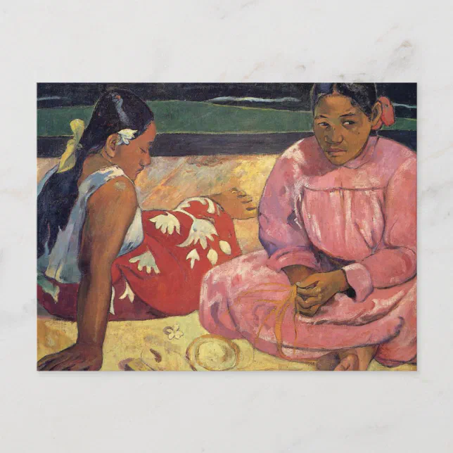 'tahitian Women On The Beach' - Gauguin Postcard 