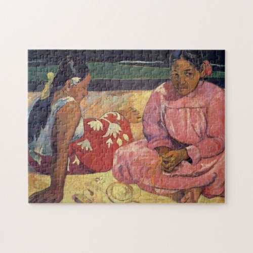 Tahitian Women on the Beach _ Paul Gauguin Jigsaw Puzzle