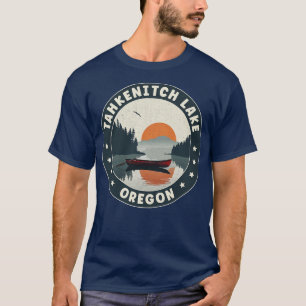 Tahkenitch Lake Oregon Sunset T-Shirt