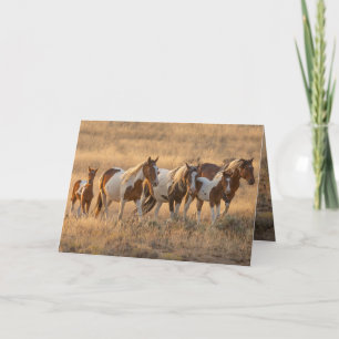 Tahlequah and His Family Greeting Card