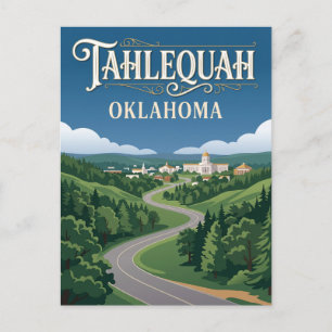 Tahlequah USA Postcard