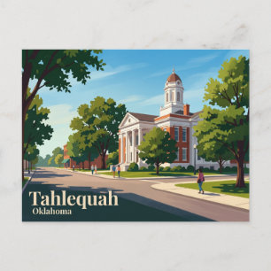 Tahlequah USA Postcard