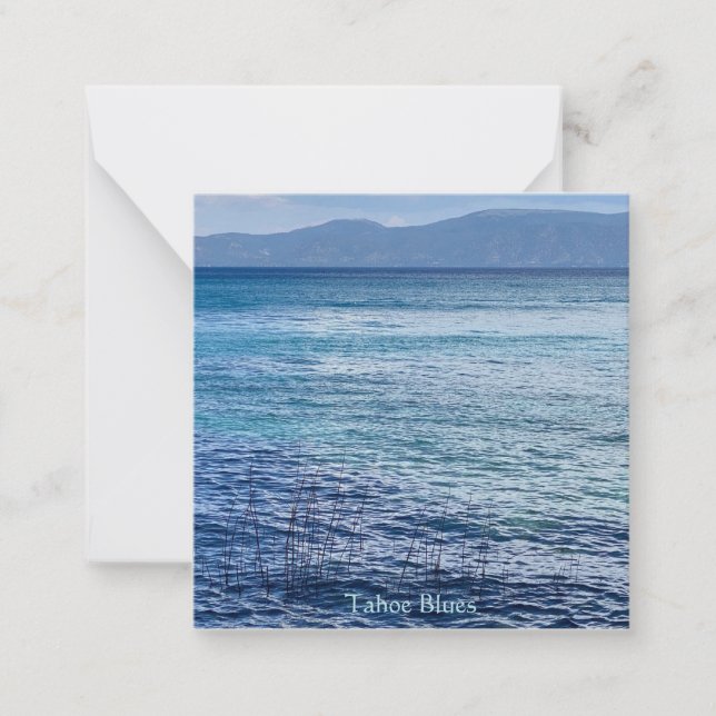Tahoe Blues Note Card (Front)