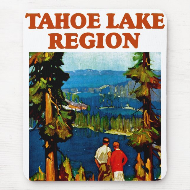 Tahoe Lake Region Mouse Pad (Front)