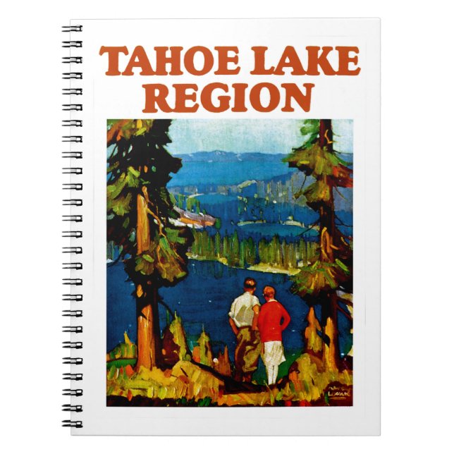 Tahoe Lake Region Notebook (Front)