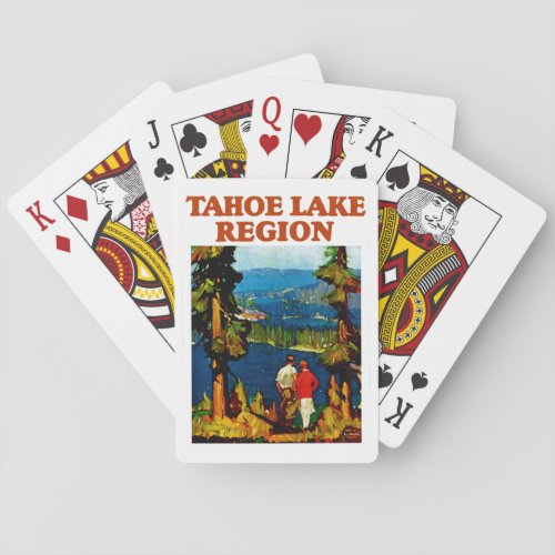 Tahoe Lake Region Playing Cards