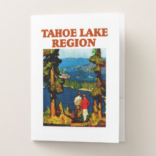 Tahoe Lake Region Pocket Folder