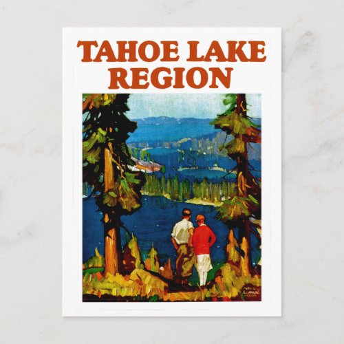 Tahoe Lake Region Postcard