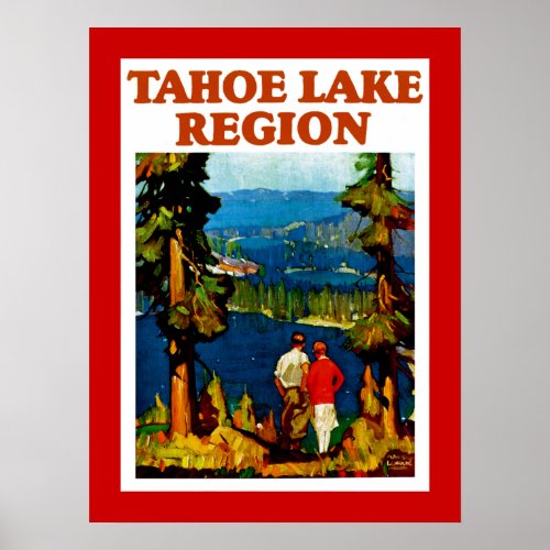 Tahoe Lake Region Poster