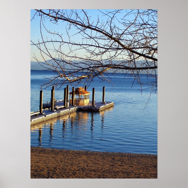 Tahoe Pier Poster (Front)