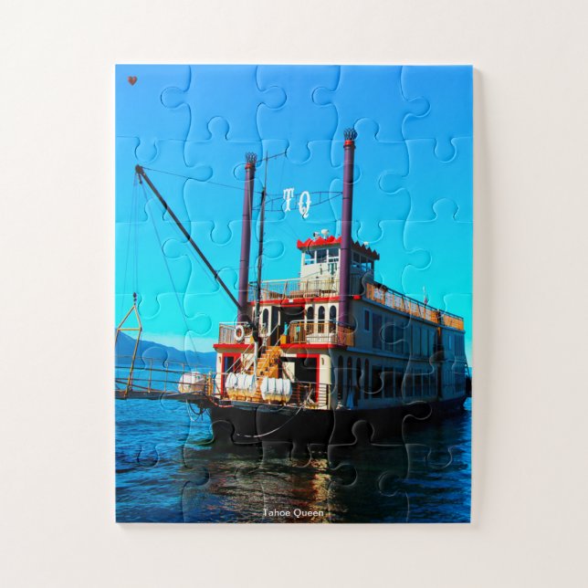 Tahoe Queen Jigsaw Puzzle (Vertical)