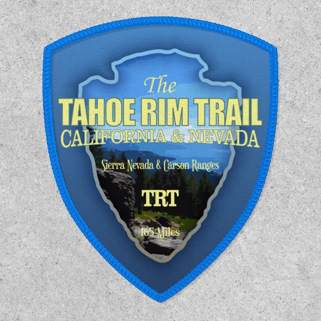 Tahoe Rim (arrowhead)  Patch (Front)