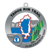 Tahoe Rim Trail Medal (Front)