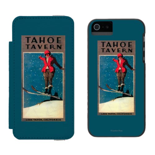 Tahoe Tavern Promo Poster iPhone SE55s Wallet Case