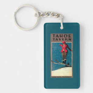 Tahoe Tavern Promo Poster Keychain