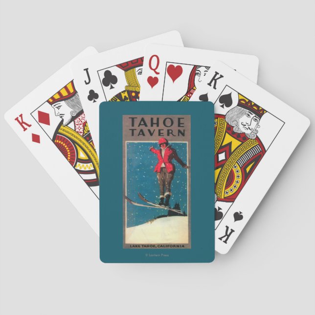 Tahoe Tavern Promo Poster Poker Cards (Back)