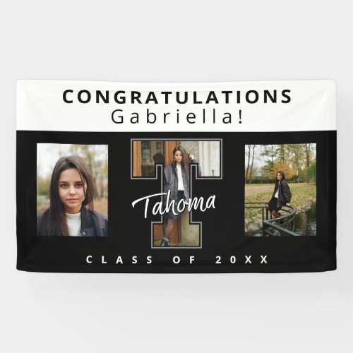 Tahoma High School Graduation Photo Banner