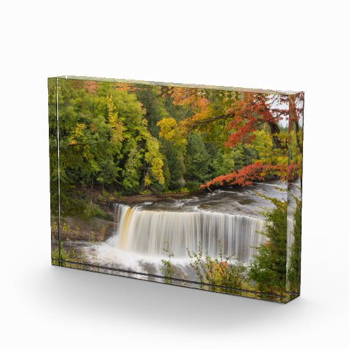 Tahquamenon Falls in Fall Photo Block