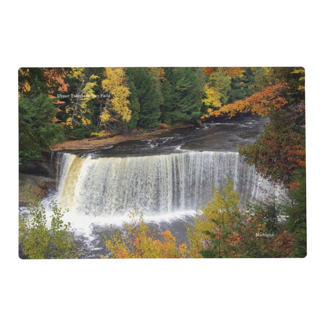 Tahquamenon Falls laminated placemat (Front)