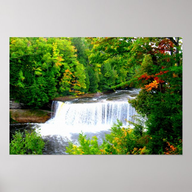 Tahquamenon Falls Michigan Poster (Front)