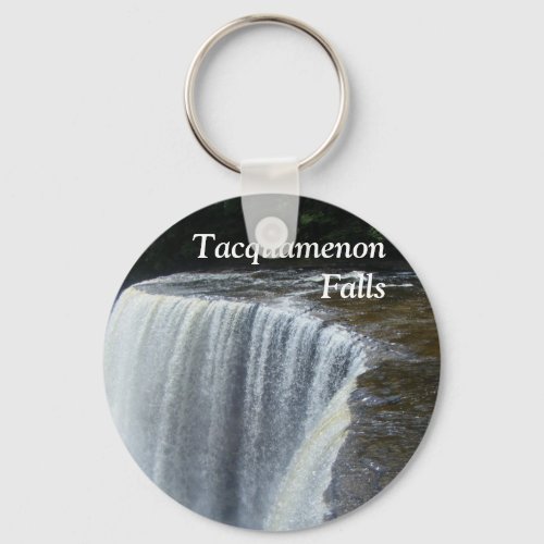 Tahquamenon Falls Paradise Michigan Keychain