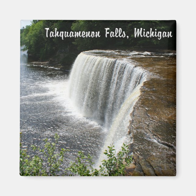Tahquamenon Falls, Paradise, Michigan Magnet (Front)
