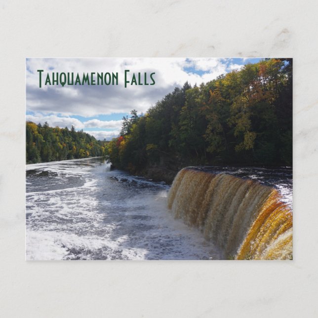 Tahquamenon Falls Postcard (Front)