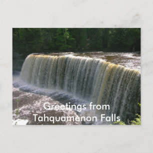 Tahquamenon Falls Postcard