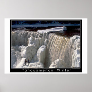 Tahquamenon falls poster