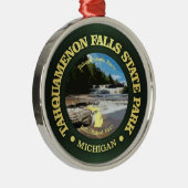 Tahquamenon Falls SP Metal Ornament (Right)