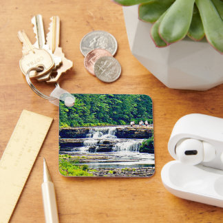 Tahquamenon Falls State Park Lower Falls, Michigan Keychain