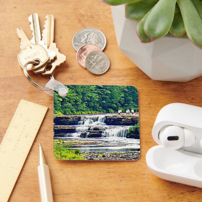 Tahquamenon Falls State Park Lower Falls, Michigan Keychain (Desk)