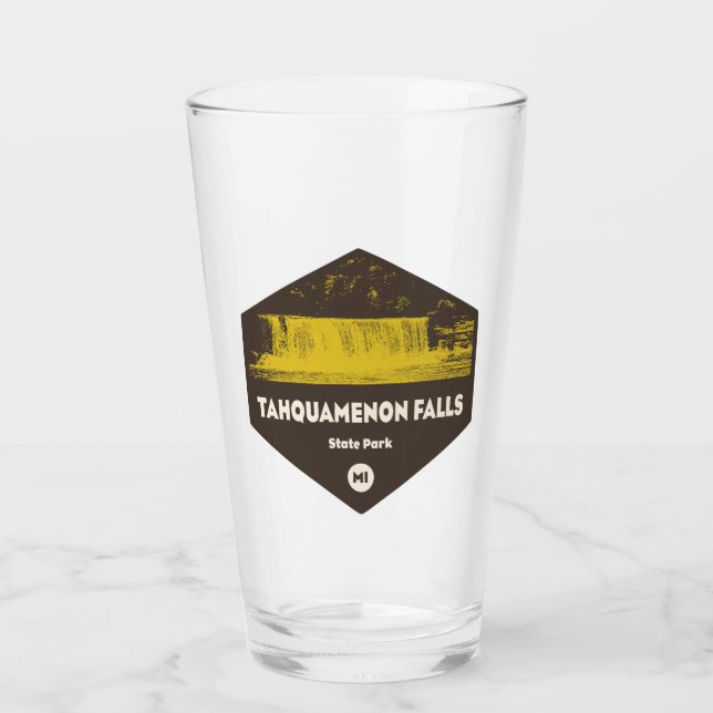 Tahquamenon Falls State Park Michigan Glass (Front)