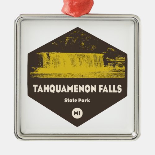 Tahquamenon Falls State Park Michigan Metal Ornament
