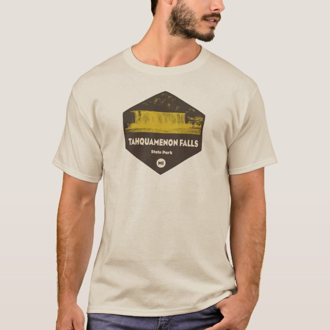 Tahquamenon Falls State Park Michigan T-Shirt (Front)