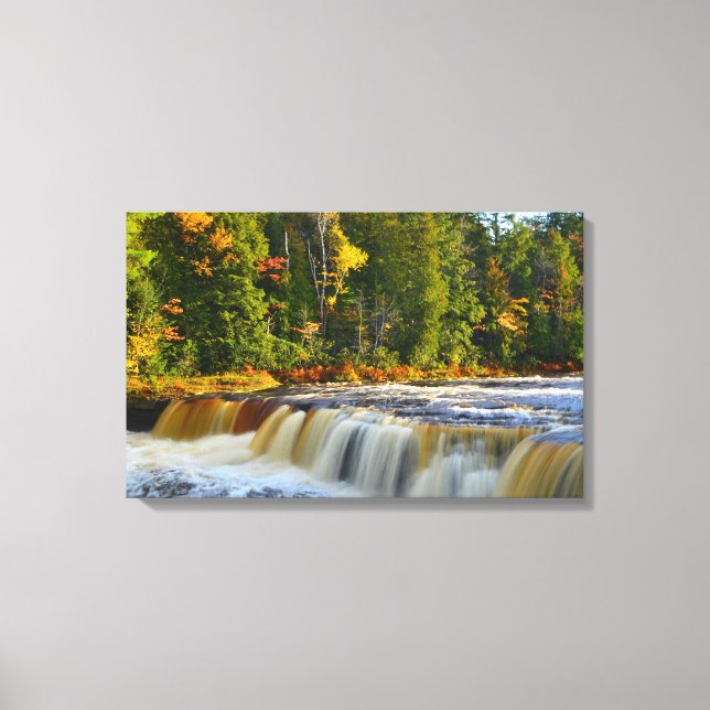 Tahquamenon Falls Wrapped Canvas Print (Front)