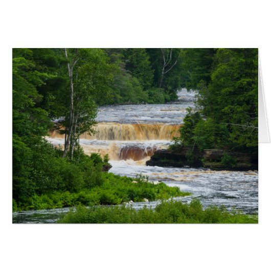 Tahquamenon Lower Falls Cards (Front Horizontal)