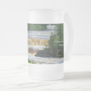 Tahquamenon Lower Falls Frosted Mug
