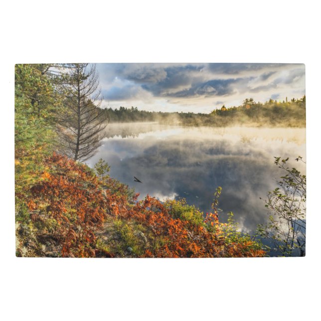 Tahquamenon River Sunrise | Paradise, Michigan Metal Print (Front)