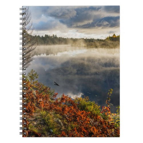 Tahquamenon River Sunrise  Paradise Michigan Notebook