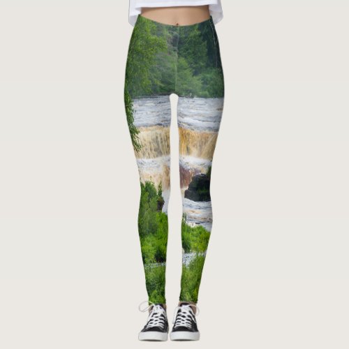 Tahquamenon The Lower Falls Leggings